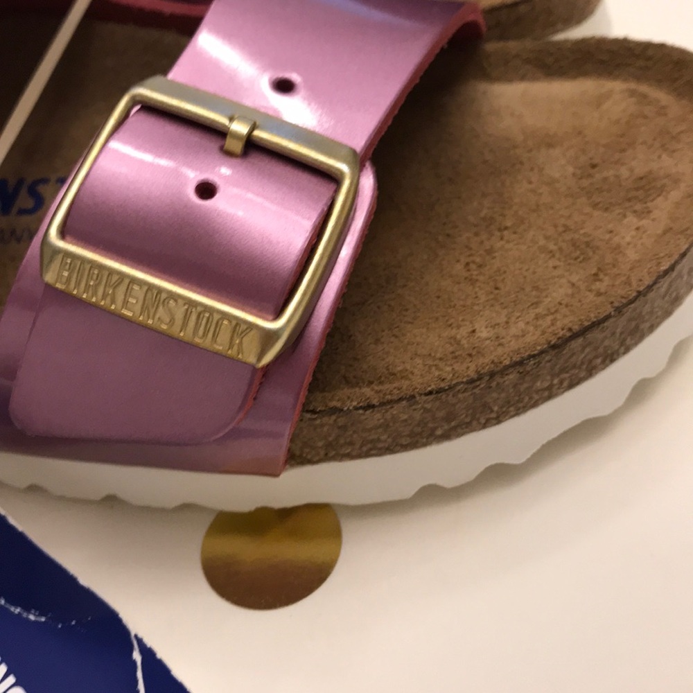 BIRKENSTOCK ARIZONA PINK METALLIC 37NEW ๐๐๐ธ๐ธ - Picture 5 of 6